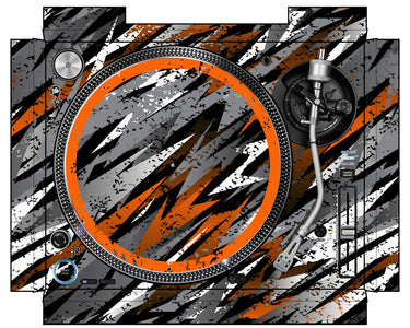 Pioneer DJ PLX 1000 Skin Sparkasm Orange